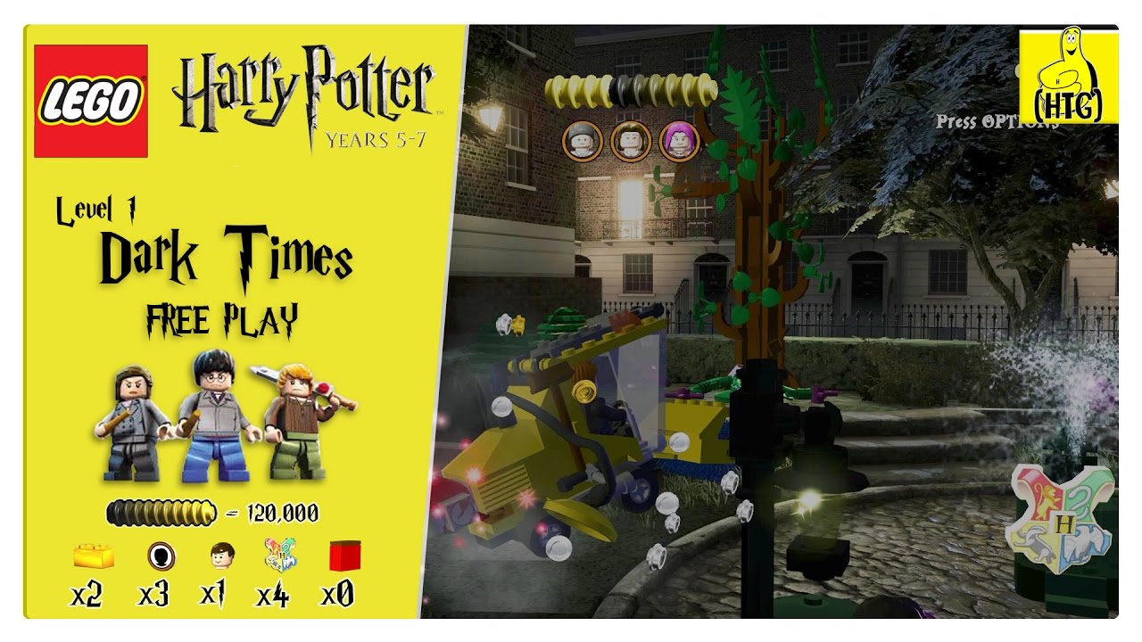 Lego Harry Potter Years 5-7: Lvl 1 / Dark Times FREE PLAY (All  Collectibles) - HTG 