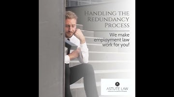 Handling the Redundancy Process