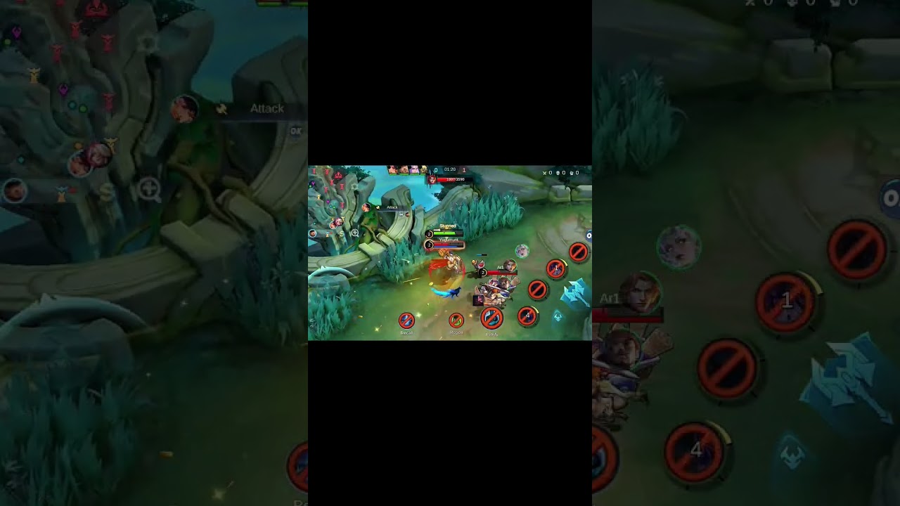1v3 Outplayed Yu Zhong