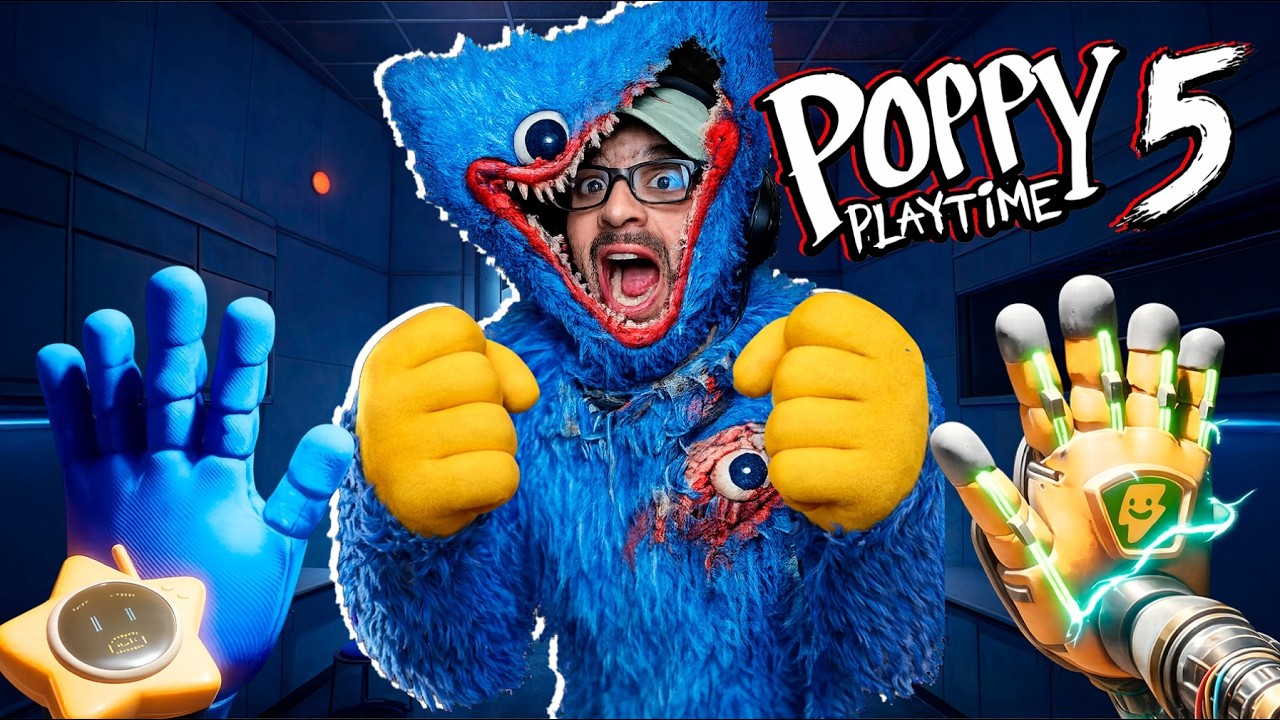 ME CONVIERTO EN HUGGY WUGGY en POPPY PLAYTIME : CAPITULO 5 | Luky