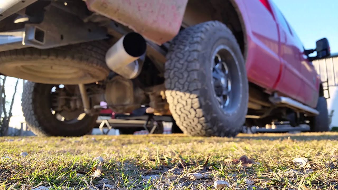 Ford 6.7 Powerstroke exhaust YouTube