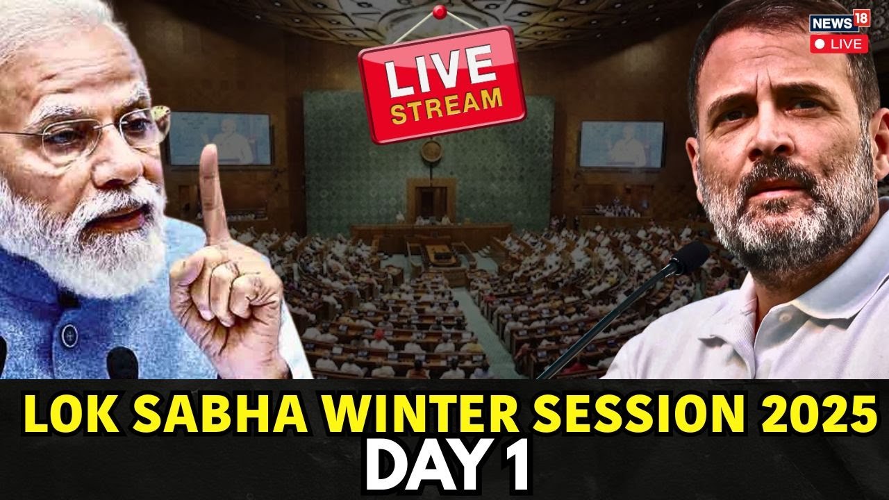 LIVE |Lok Sabha Winter Session 2025 Day 1 | SIR Showdown | Delhi Pollution | Bihar | PM Modi |Gandhi