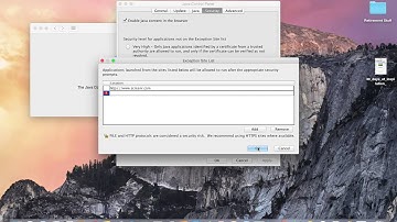 Java Security Blocking Application