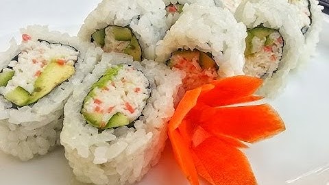 How to make an inside out california roll