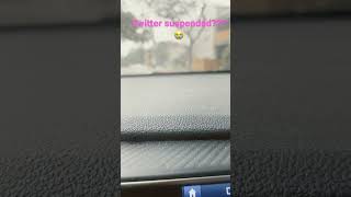 Suspended from Twitter??? 🥺🙁