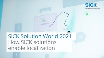 SICK Solution World - How SICK solutions enable localization | SICK AG