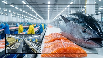 16 Minutes Inside the Billion-Dollar Fish Industry (Full Process from Ocean to Factory)