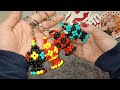 طريقه عمل فانوس رمضان🌛 ميدليه بالخرز🌛للمبتدائين😉How to make Ramadan lantern medallion with beads