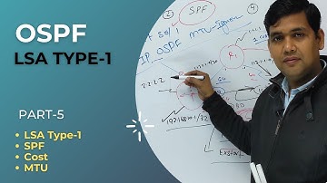 OSPF LSA Type-1 (Router LSA)| Part-5 | CCNP | CCNA | IPST