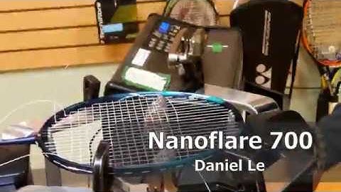 Time Lapse: How to String a Yonex Nanoflare 700 Badminton Racquet