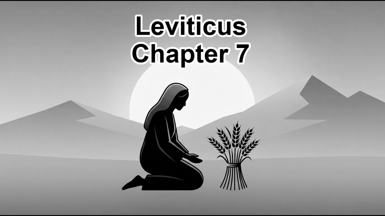 Bible Book 3 Leviticus Chapter 7 King James Version #kjv # ...