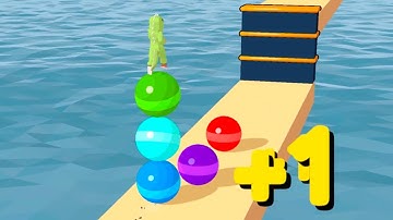 Stack Rider - Gameplay All Levels and Skins iOS,Android (51-52 lvl)