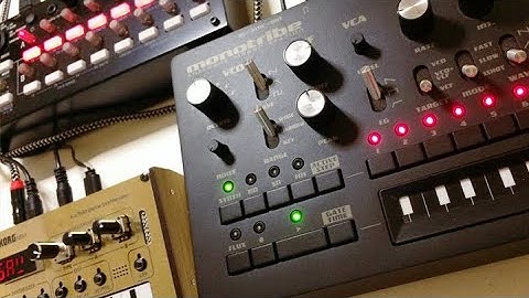 MEGATRON live jam with Korg NTS-1, SQ-1 & Monotribe by D.U.O. (Digital Unit Operated)