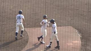 [4回表住吉高校の攻撃] 住吉 - 海老名 2017年7月9日(日)第99回全国高校野球選手権神奈川大会[1回戦]