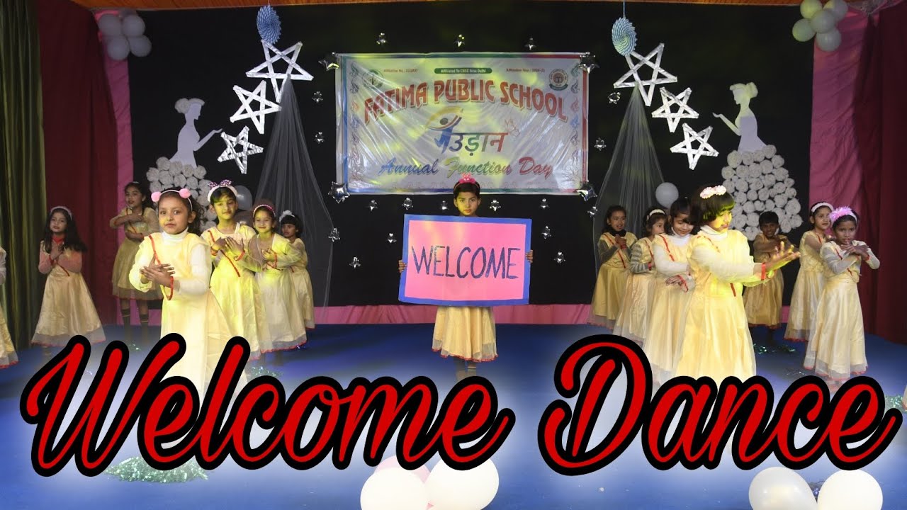 Welcome Song| Kids Performance 💫 Fatima Public School Annual Function ...