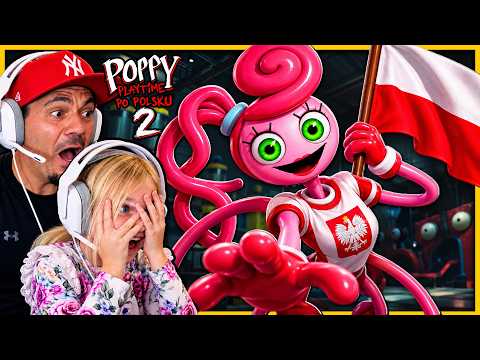 🫨 WE PLAYED POPPY PLAYTIME 2 *WITH LARA*, but IN POLISH?! | Poppy Playtime 2 Polish Translation *...