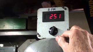 MACHINE SHOP TIPS #149 Installing a Tachometer on a Drill Press tubalcain