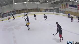 Crystal Fieldhouse Hockey - 10/24/2021 - Marauders vs GoonersDogs - CJ totally did not touch him...