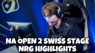 RLCS 2025 NA OPEN 2 | SWISS STAGE | ALL NRG MATCHES!