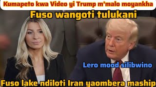Nkhani ziwiri zampeza Trump koma Trump mphanvu alibe kuyesera kumuuza kuti Iran yaombera ma Stima😂
