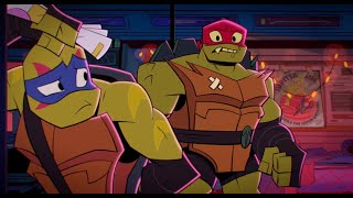 Raph and Leo Argument - Rise of the TMNT: The Movie