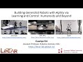 Building Generalist Robots with Agility via Learning and Control - Prof. Dr. Guanya Shi (CMU)