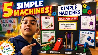 Grade 2 Simple Machines Science Project | Easy Working Model for Kids