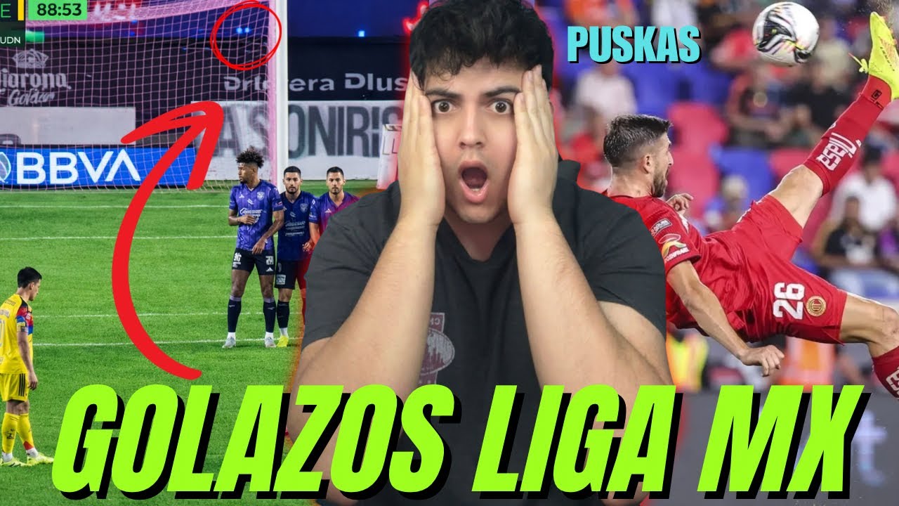 😱HONDUREÑO ALUCINA con LOS MEJORES GOLES DE LA LIGA MX😮‍💨 TODOS MERECEN PUSKAS