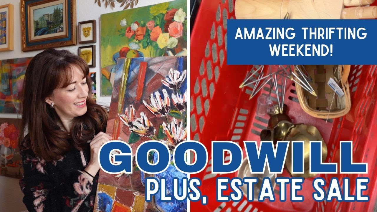 Amazing Thrifting Weekend! | Goodwill, Savers, Estate Sale | What Sold on Etsy