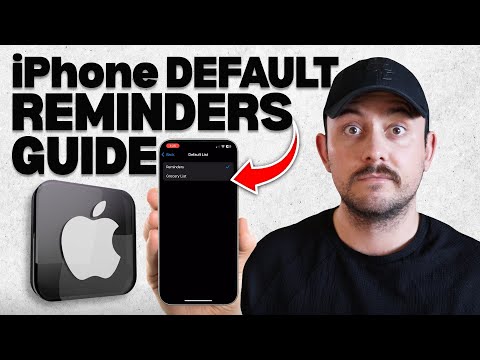 How to Change the Default Reminders List on iPhone (iOS Settings Tutorial)