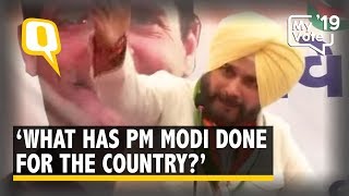 Navjot Singh Sidhu Targets PM Modi, Says 