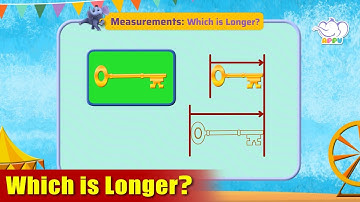 K1 - Module 9 - Exercise 2 Which is Longer | Appu Series | Kindergarten Math Learning