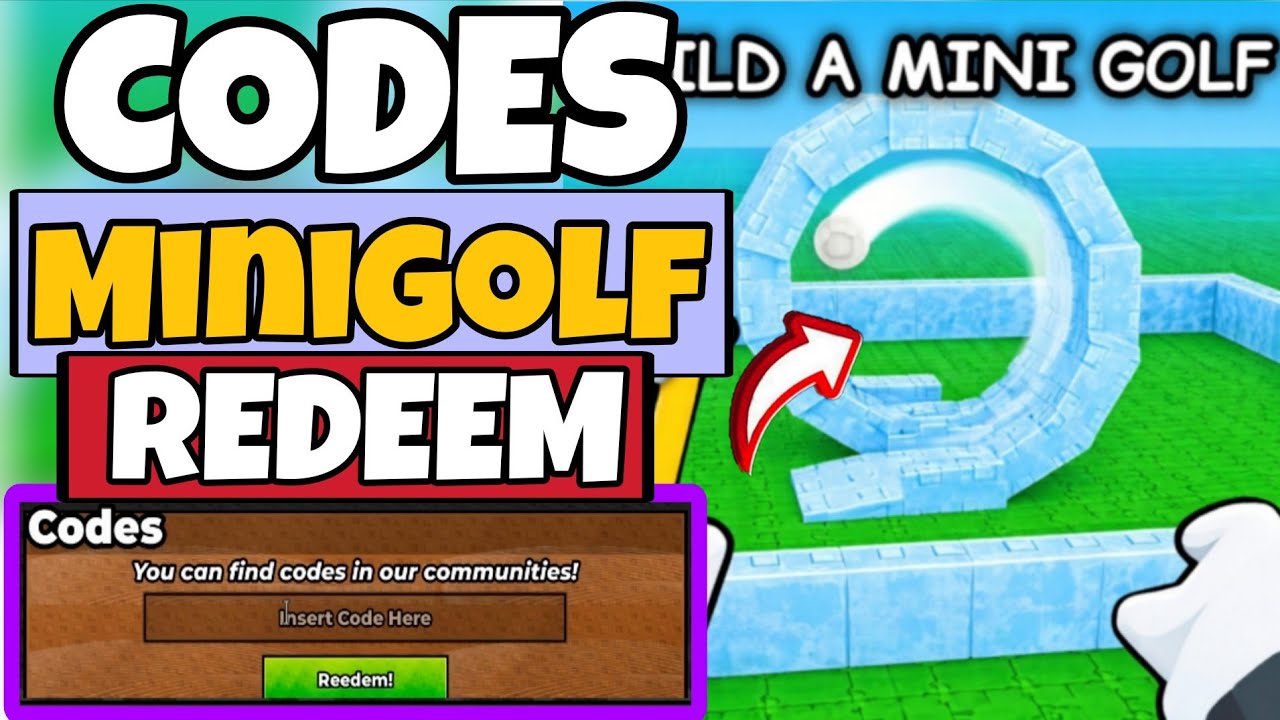 All* Secret *[🥚🐰] Build a Mini Golf 🍫 Codes | Codes for [🥚🐰] Build a ...