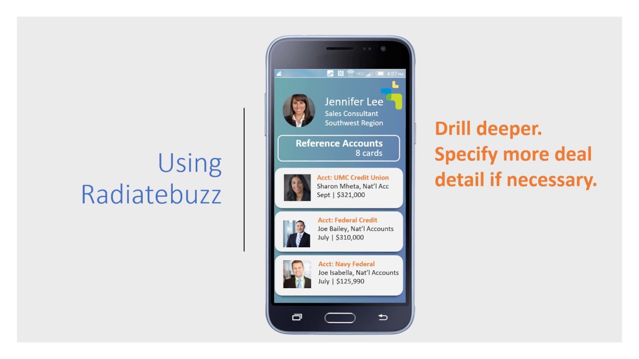 RadiateBuzz ReferenceAccounts