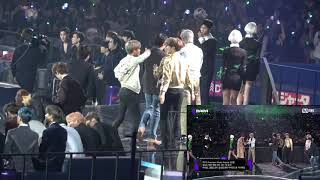 [ENG SUB] MAMA 2019 Japan Got7 and Seventeen reaction to BTS Jungkook speech Resimi