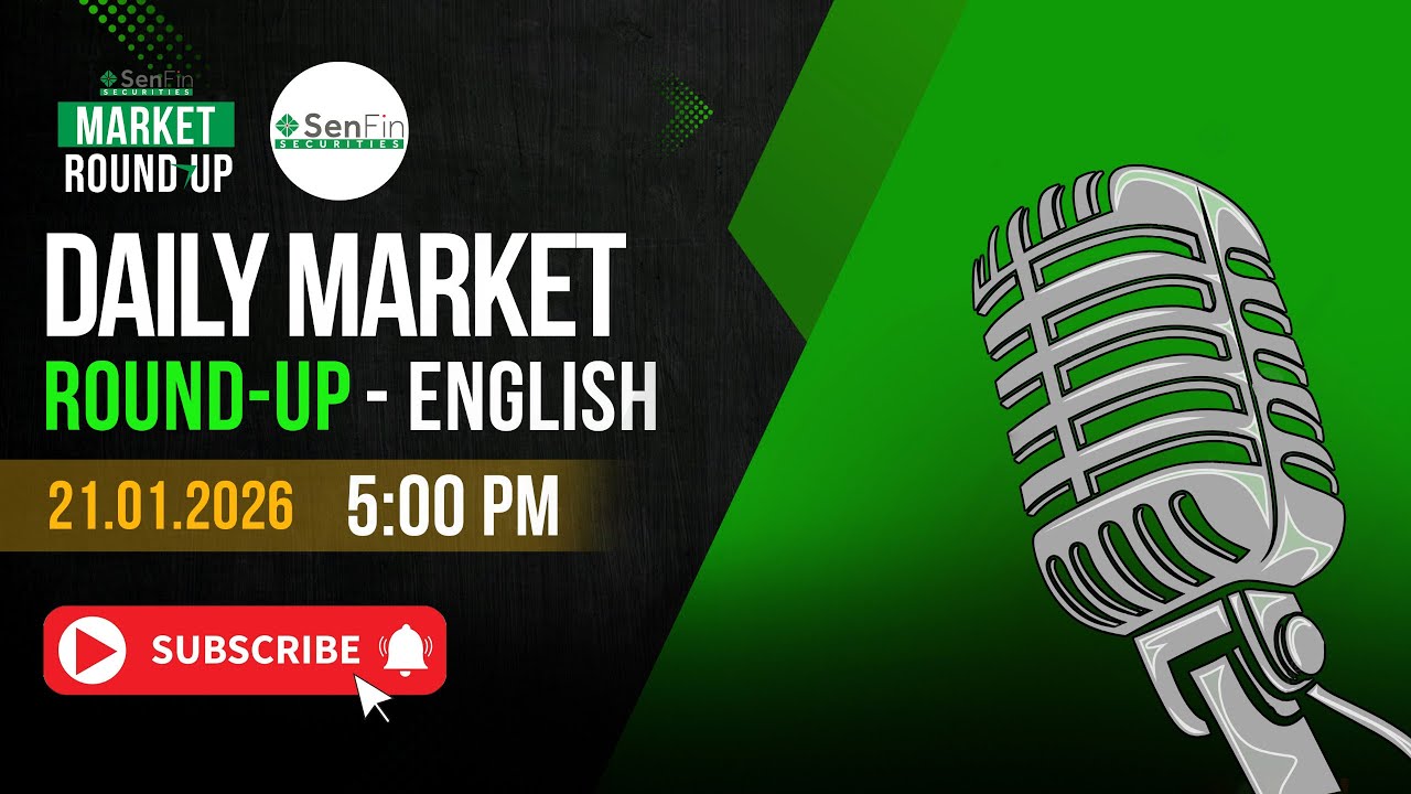 Day End - Equity Market Round-Up | 21.01.2026  