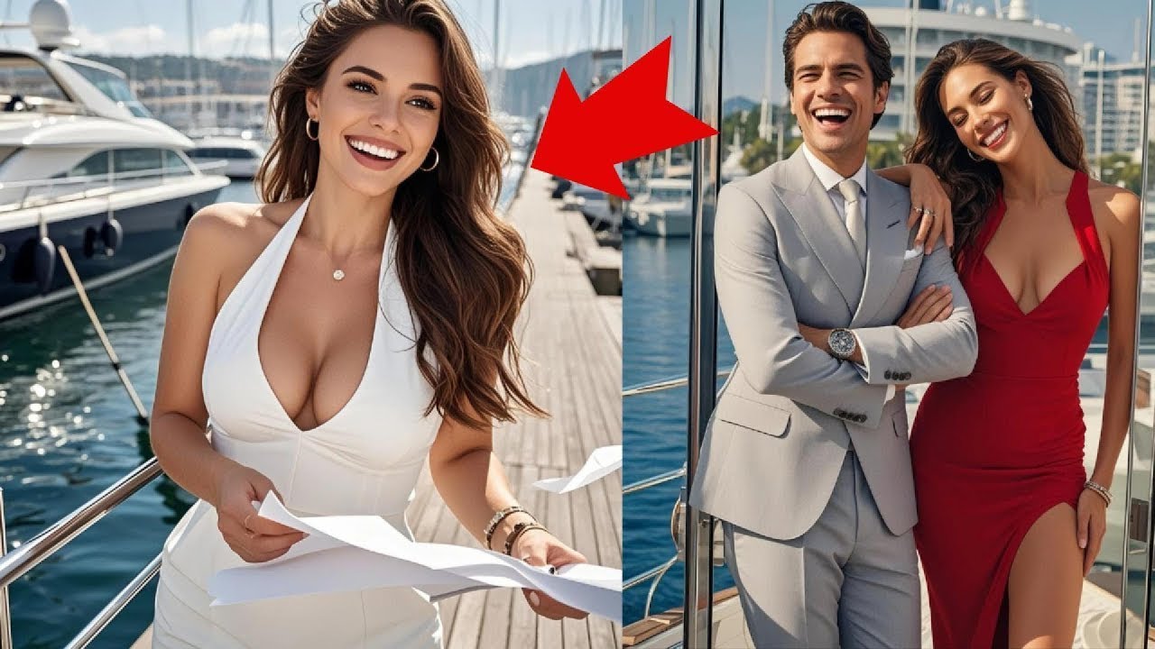 Никаких споров никаких слез и все же она вновь появилась на роскошной мегаяхте которая всех поразила