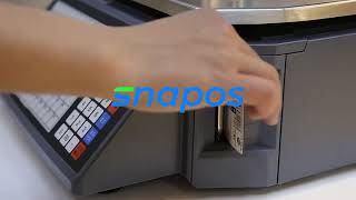 Use the Snapos system to set up your products and print weight labels directly from the scale.