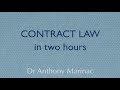 Contract Law In Two Hours