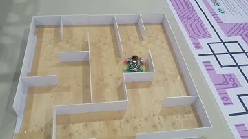 ทดสอบหุ่นยนต์ pop32 Maze Solver​ ขับเคลื่อน 4​ ล้อ​ เตรียมอบรมให้ผู้ที่สนใจ 1/4/66 วิ่ง​ 80​ %ครับ