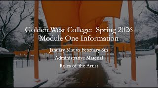 GWC ONLINE-MODULE ONE INFORMATION-SPRING 2026 screenshot 5