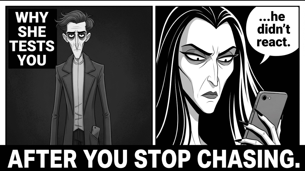 WHY SHE TESTS YOU AFTER YOU STOP CHASING