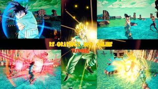RE-GRAPHICS MOD (ONLINE) XENOVERSE 2 MOD TUTORIAL