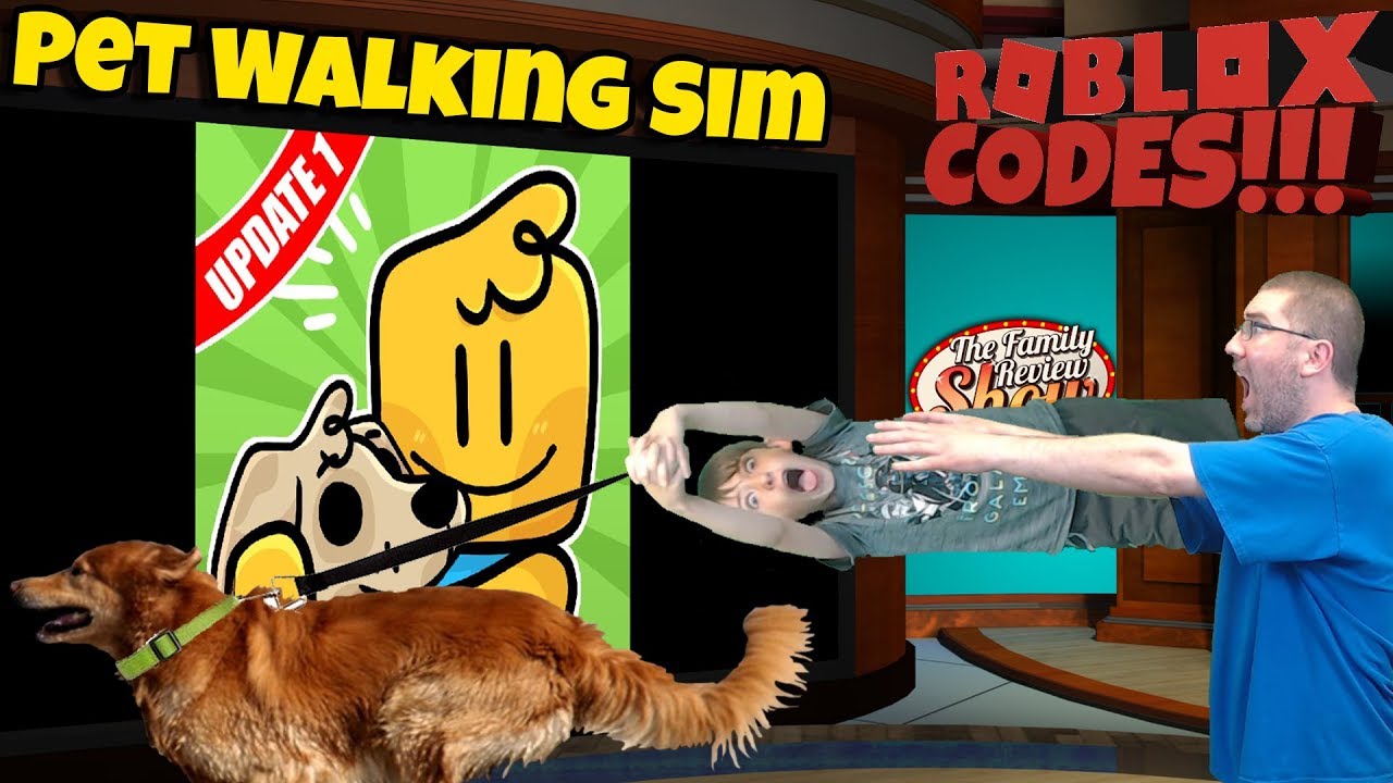 Pet Walking Simulator Update 1 Review And Codes Youtube - codes for pet walking simulator roblox 2019