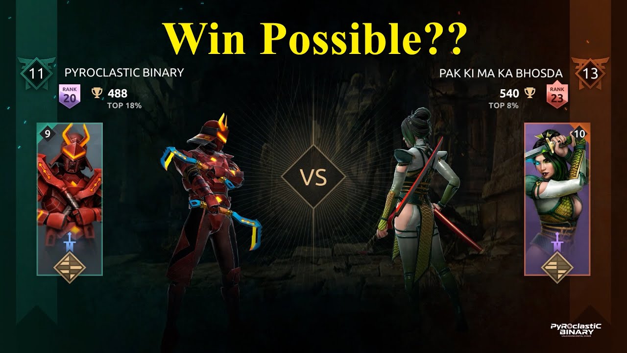 L11 vs L13 in Shadow Fight Arena PC Gameplay. 