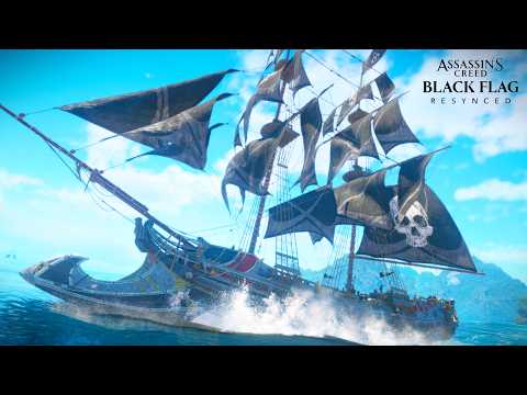 AC Black Flag Resynced - Fully Upgraded Jackdaw Combat is Insane