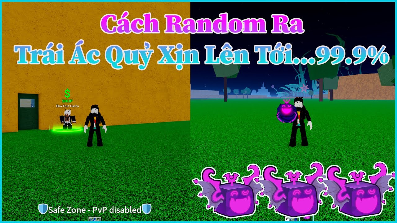 Thủ Thuật Random Ra Trái Ác Quỷ Xịn Trong Blox Fruits , Phần 2 - YouTube