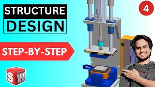 Machine Design in Solidworks | Solidworks assembly tutorial