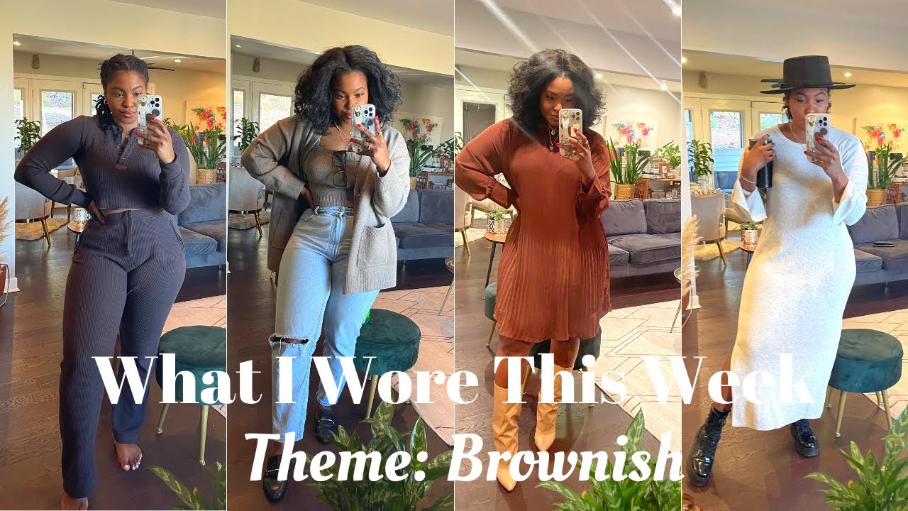 What I Wore This Week || Brown Tones + Tings || LivinFearless