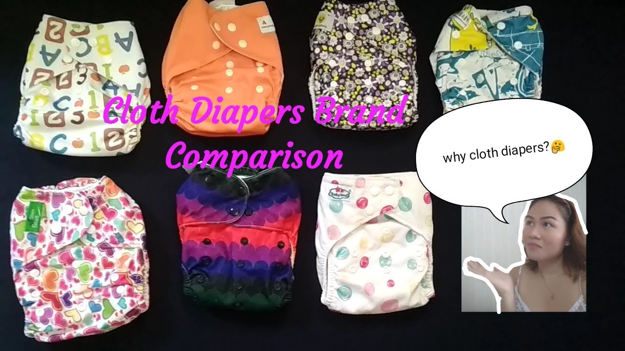 DIFFERENT BRANDS OF CLOTH DIAPERS / PUL+BENEFITS OF CLOTH DIAPERS
